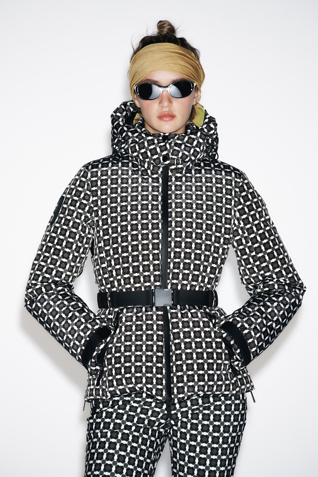 HOODED WATER-RESISTANT WINDPROOF DOWN JACKET RECCO® TECHNOLOGY SKI COLLECTION - Zara фото 2