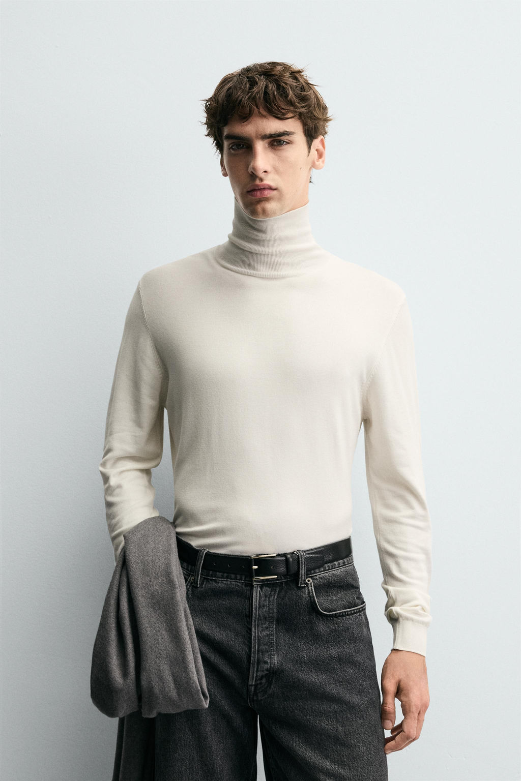 BASIC HIGH NECK SWEATER - Zara фото 2
