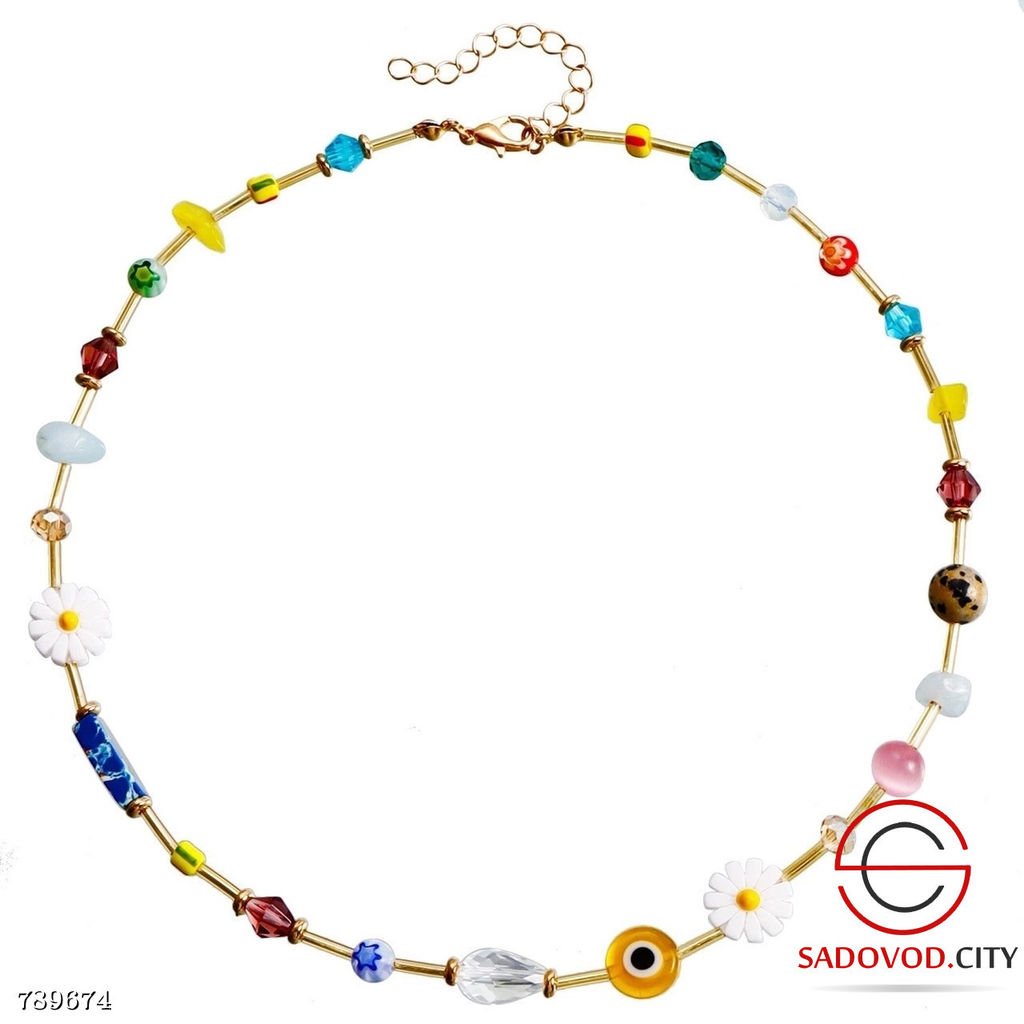 Женский летний чокер на шею