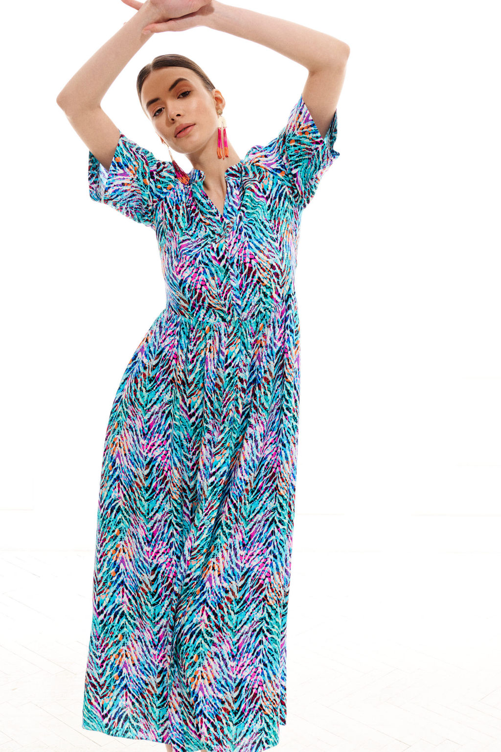 Платье 1013 (Вискоза - 100%) - Elletto фото 8