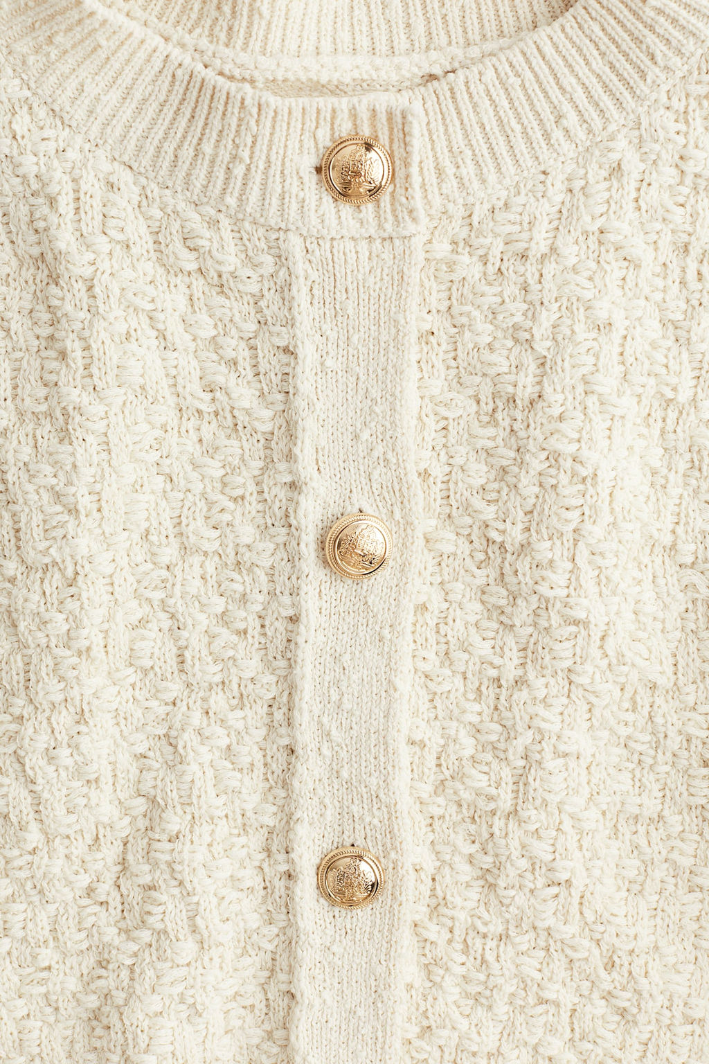 Cardigan en punto con textura - H&m фото 6