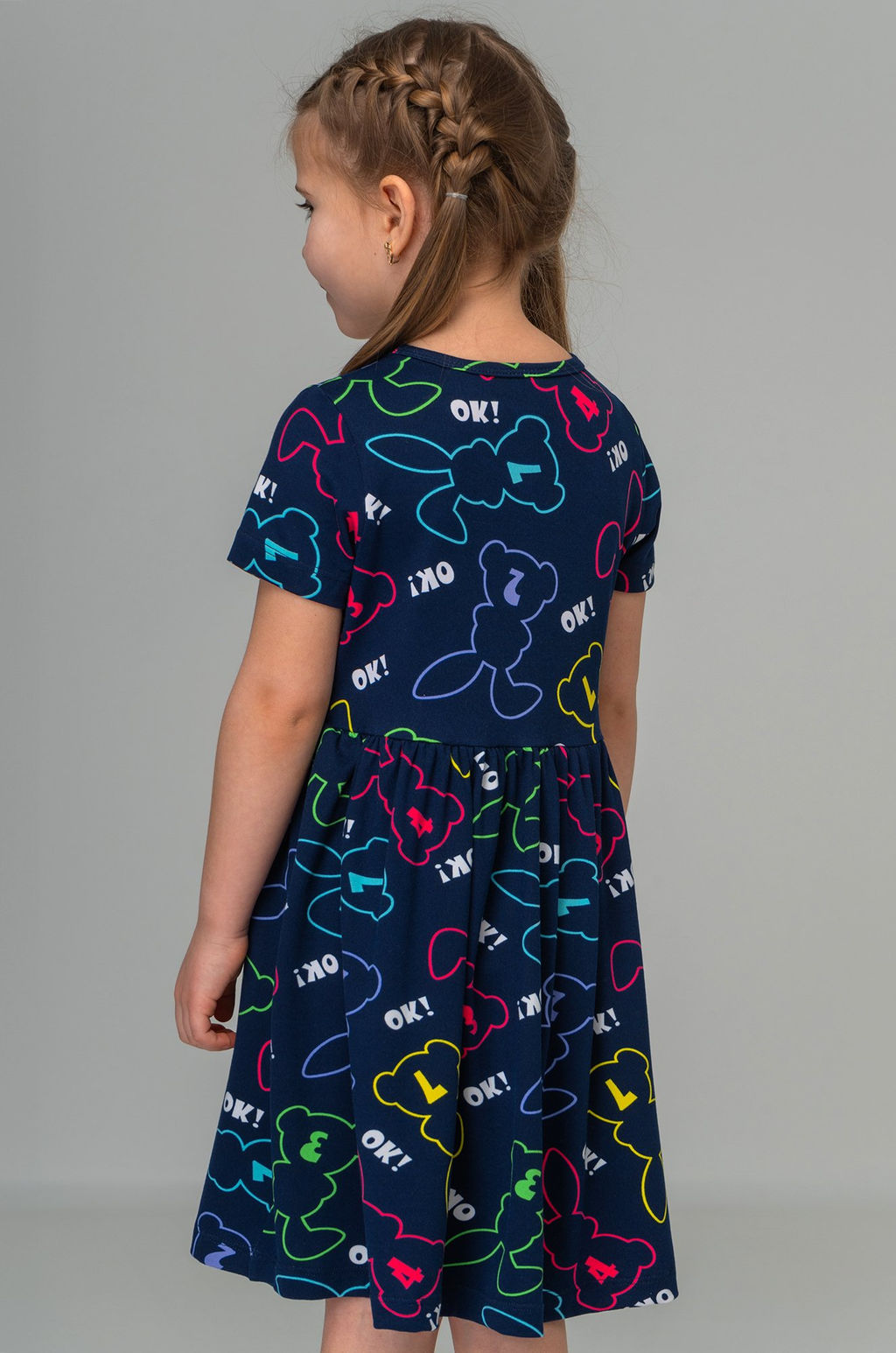 Летнее платье из бамбука для девочки Happyfox