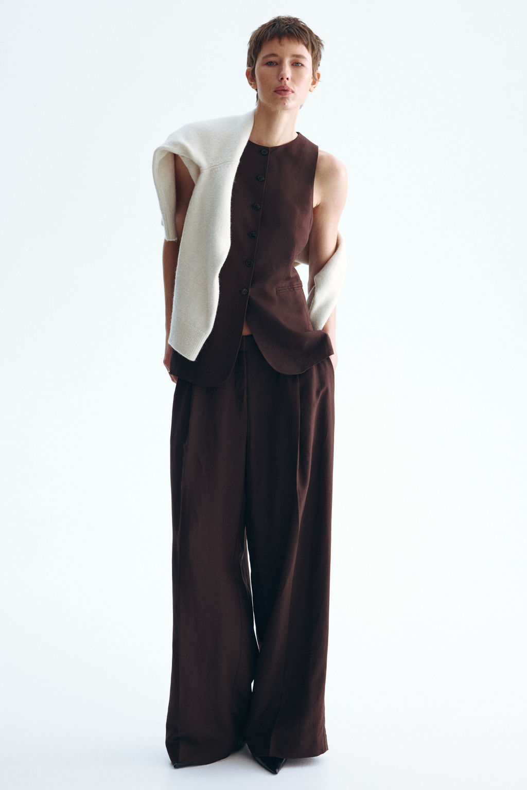 Long waistcoat - H&m фото 5