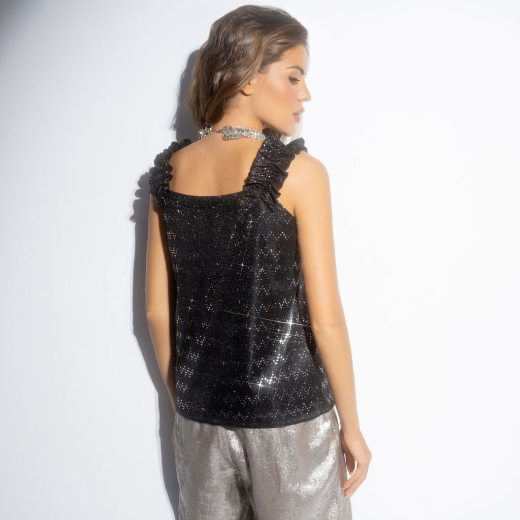 Топ нарядный, Зажигаю на вечеринке (сверкание) - Charutti фото 5