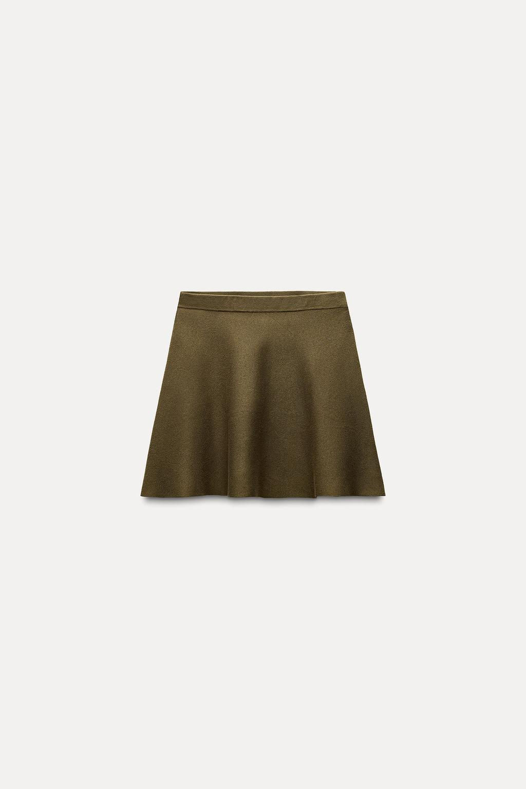 KNIT MINI SKIRT - Zara фото 5