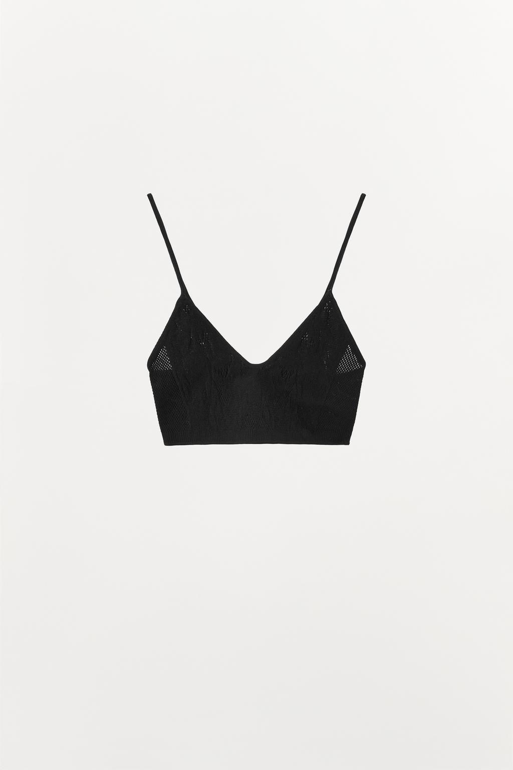 SEAMLESS LACE BRALETTE - Zara фото 11