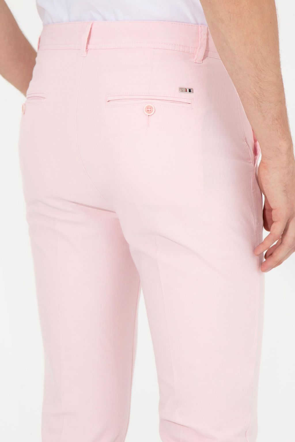 U. S. Polo Assn / Мужские розовые брюки из плотной ткани - U.s. polo assn фото 7