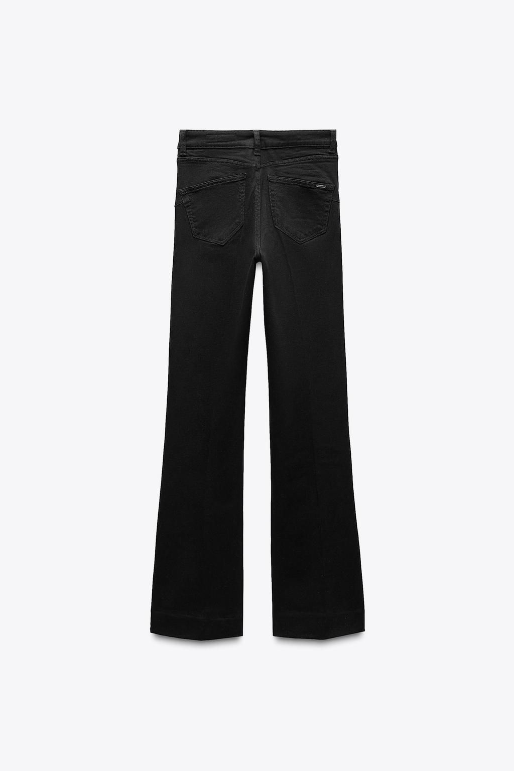 ZW COLLECTION BOOTCUT MID-WAIST JEANS - Zara фото 14
