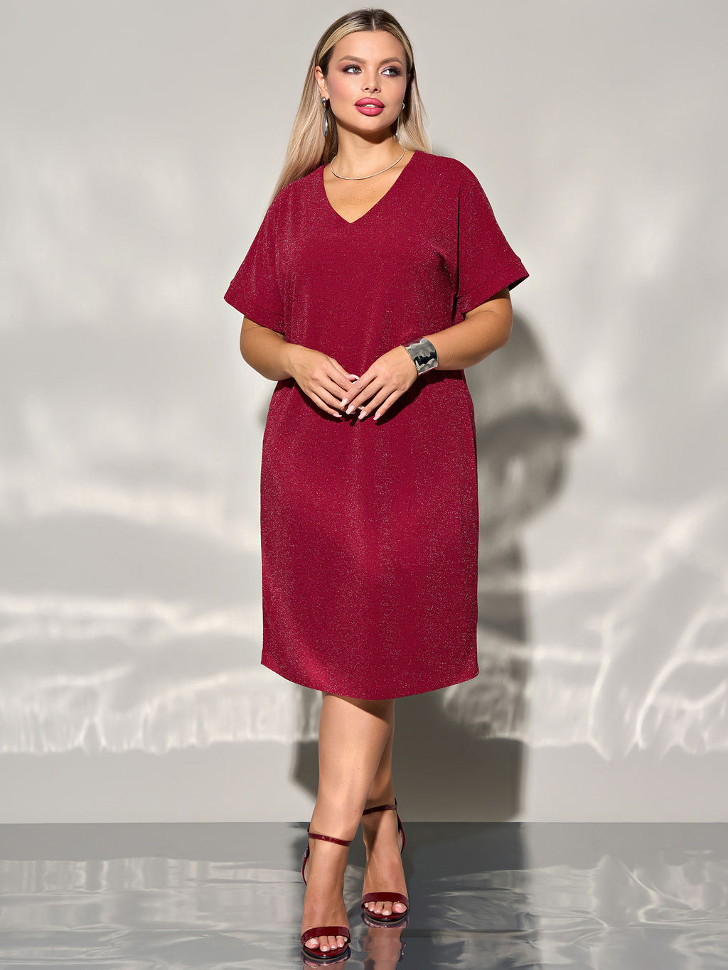 Платье 0183-1 ягодный