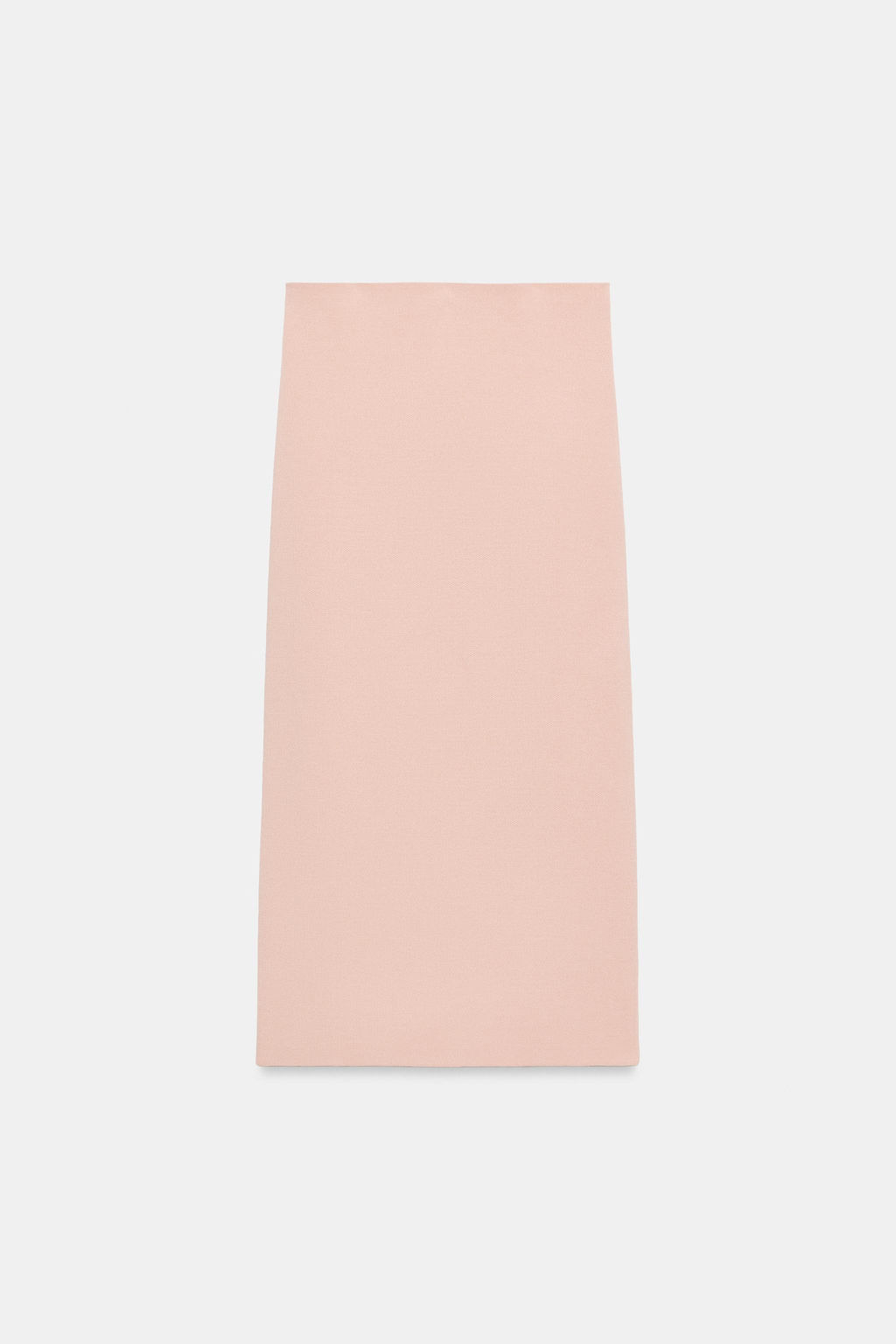 FALDA MIDI PUNTO / Rosa pastel - Zara фото 3