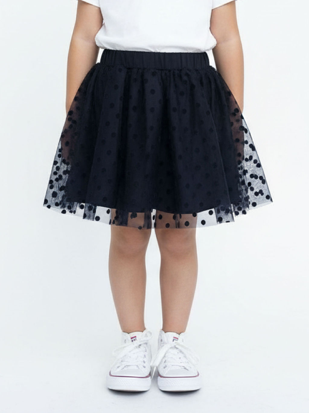 Юбка пачка из фатина 22-4796 синяя сетка - Mini maxi фото 11