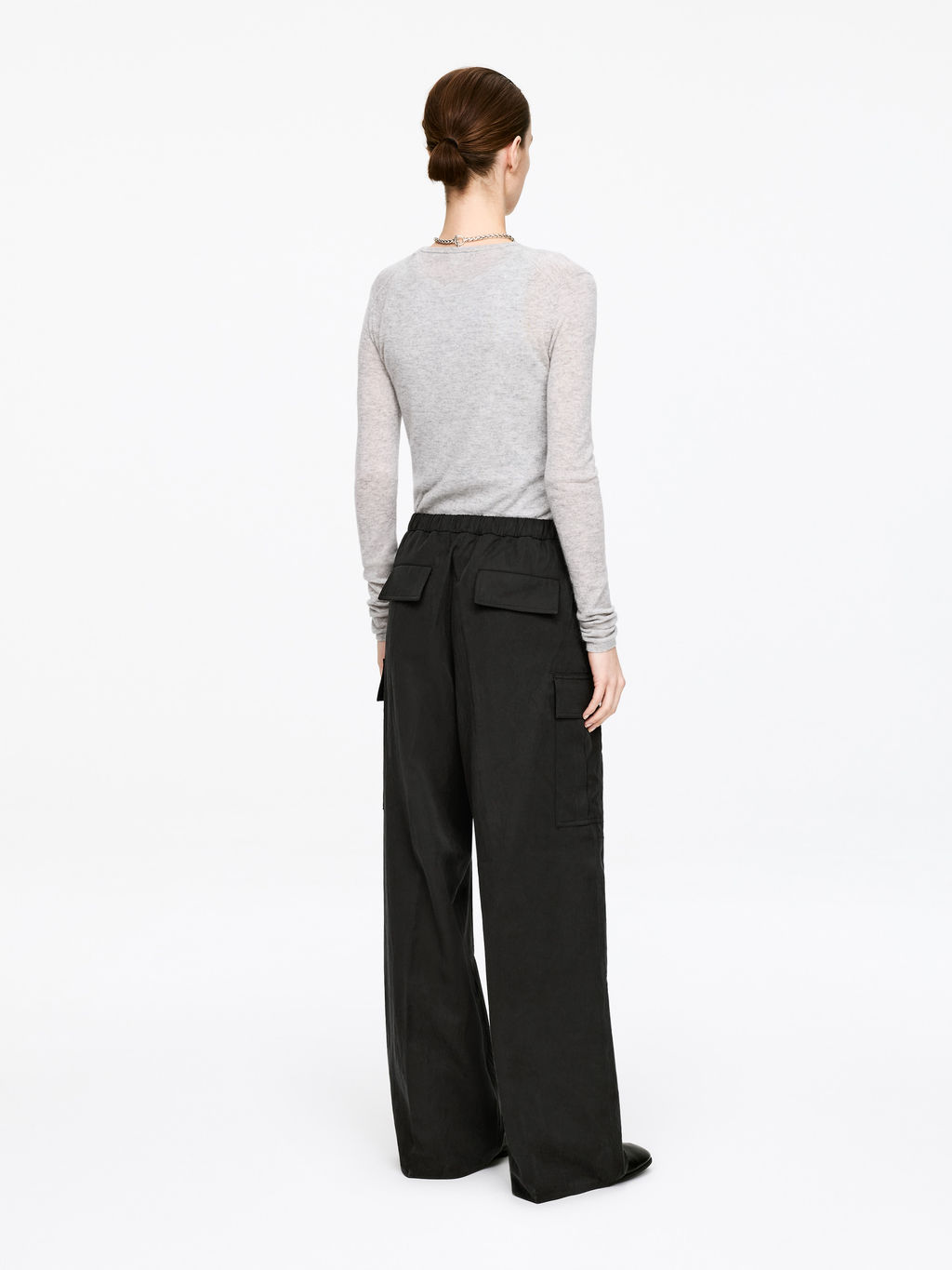 Pantalones cargo fluidos - H&m фото 5