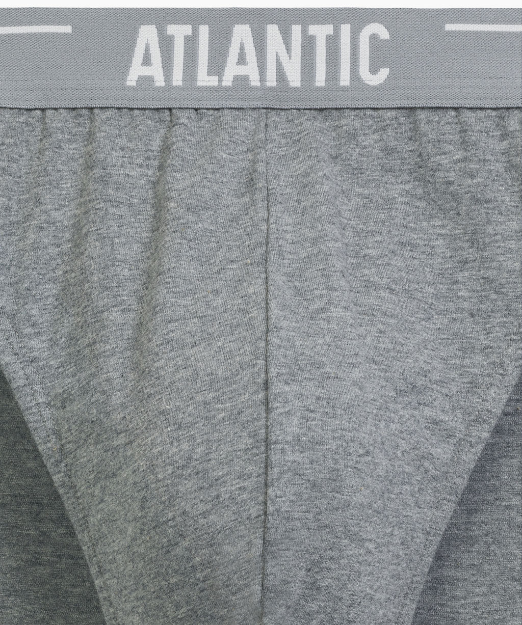 ATLANTIC 5SMP-004 Трусы спорт Solid - набор (5 шт.) морской + бирюзово-зеленый + черный + серый меланж + темно-голубой фото 7