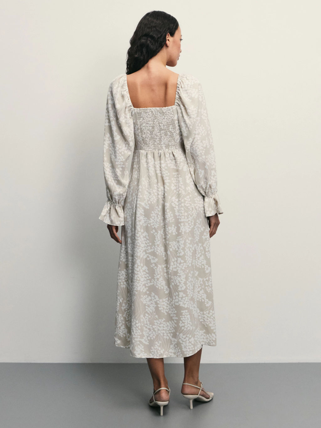 Платье миди с принтом / Zarina фото 5