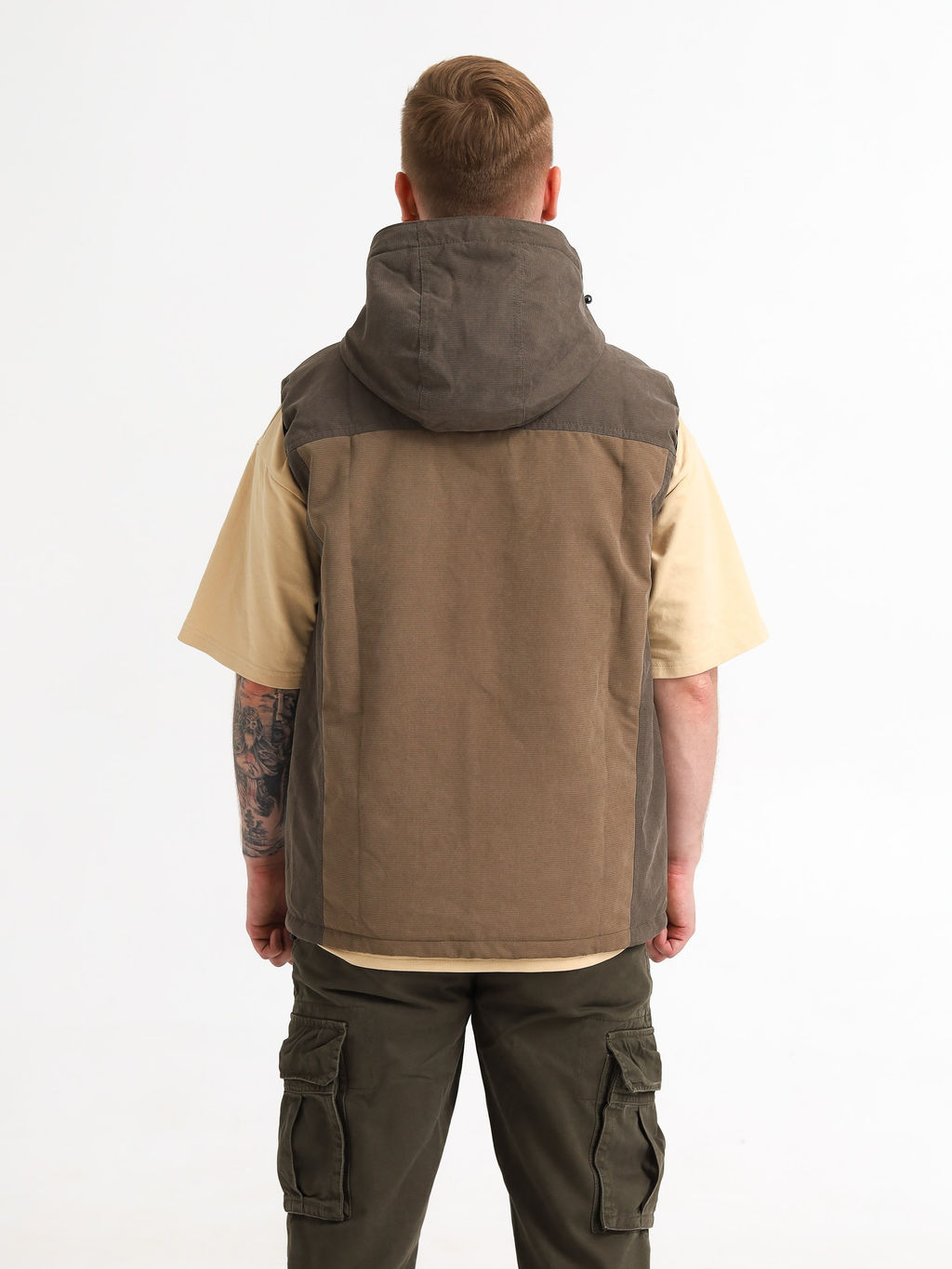 Жилет Тунгус с капюшоном - Тайга фото 2