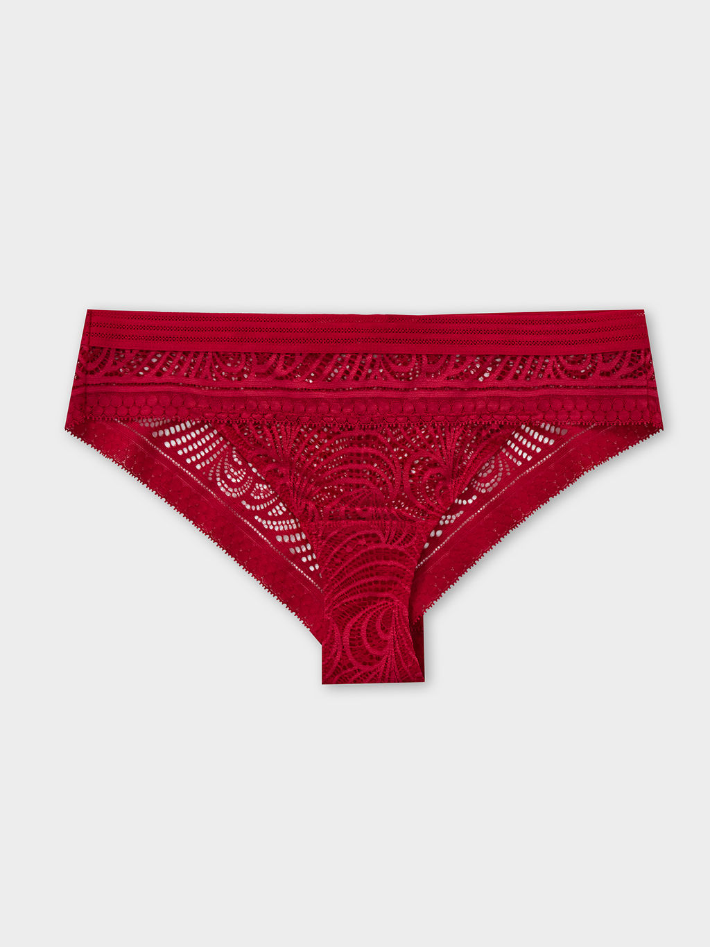 Цена за 2 штуки! Трусы слипы женские красные кружевные - Mark formelle фото 8