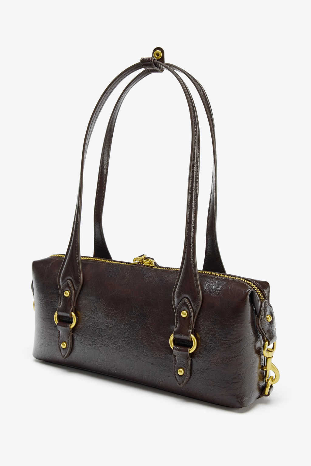SHOULDER BAG WITH METALLIC DETAILS - Zara фото 4
