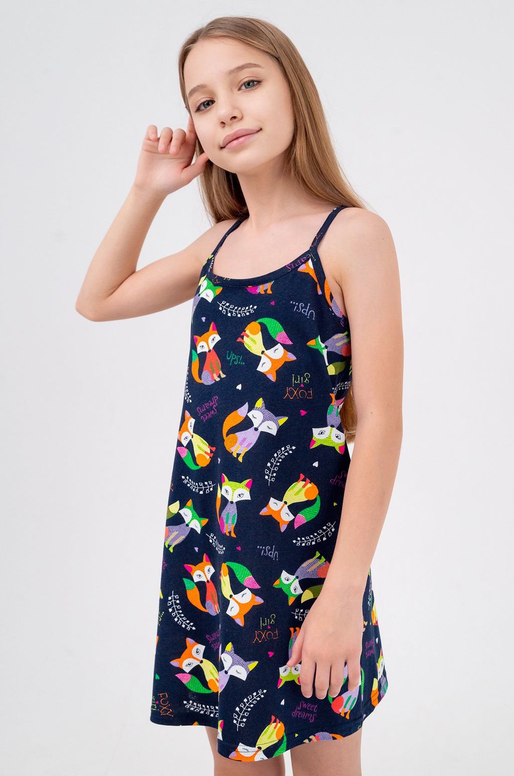 Сорочка для девочки Happy Fox  фото 4