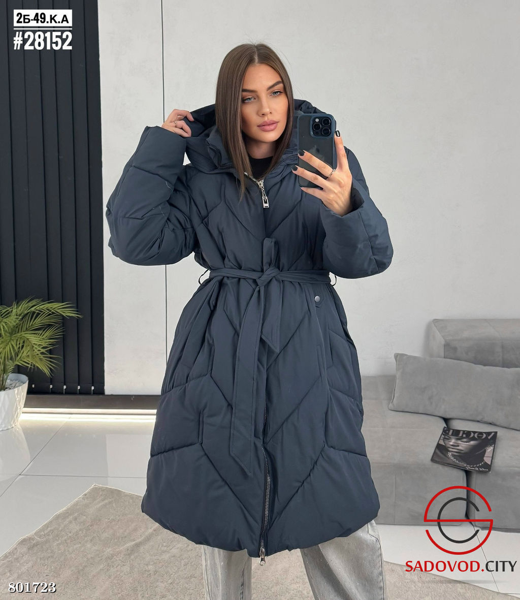 Куртка женская зимняя длинная - Bruno фото 4