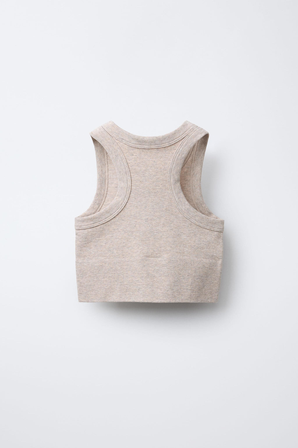 SLOGAN SEAMLESS CROP TOP - Zara фото 2