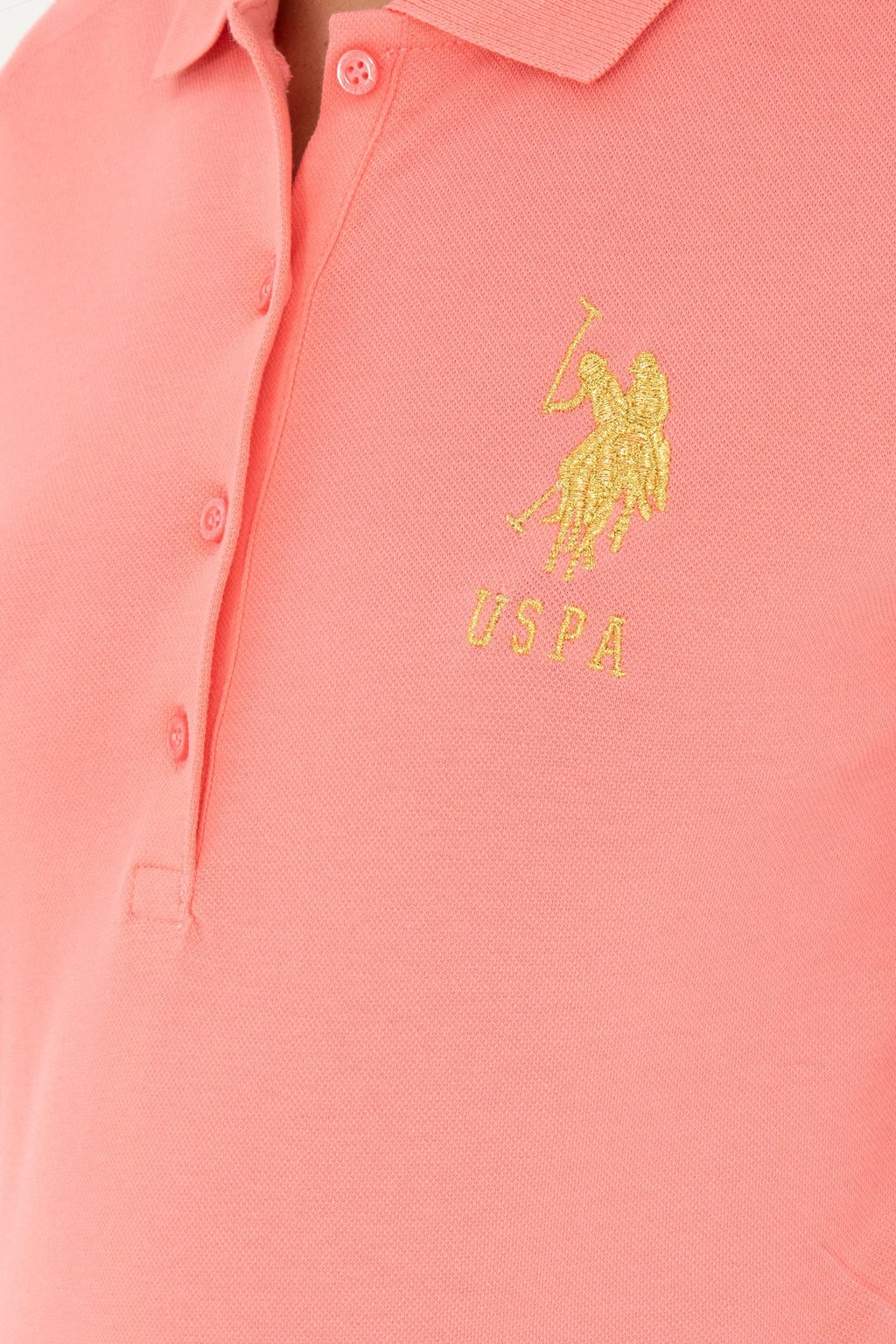 Женская неоново-розовая базовая футболка Неожиданная скидка в корзине - U.s. polo assn фото 14