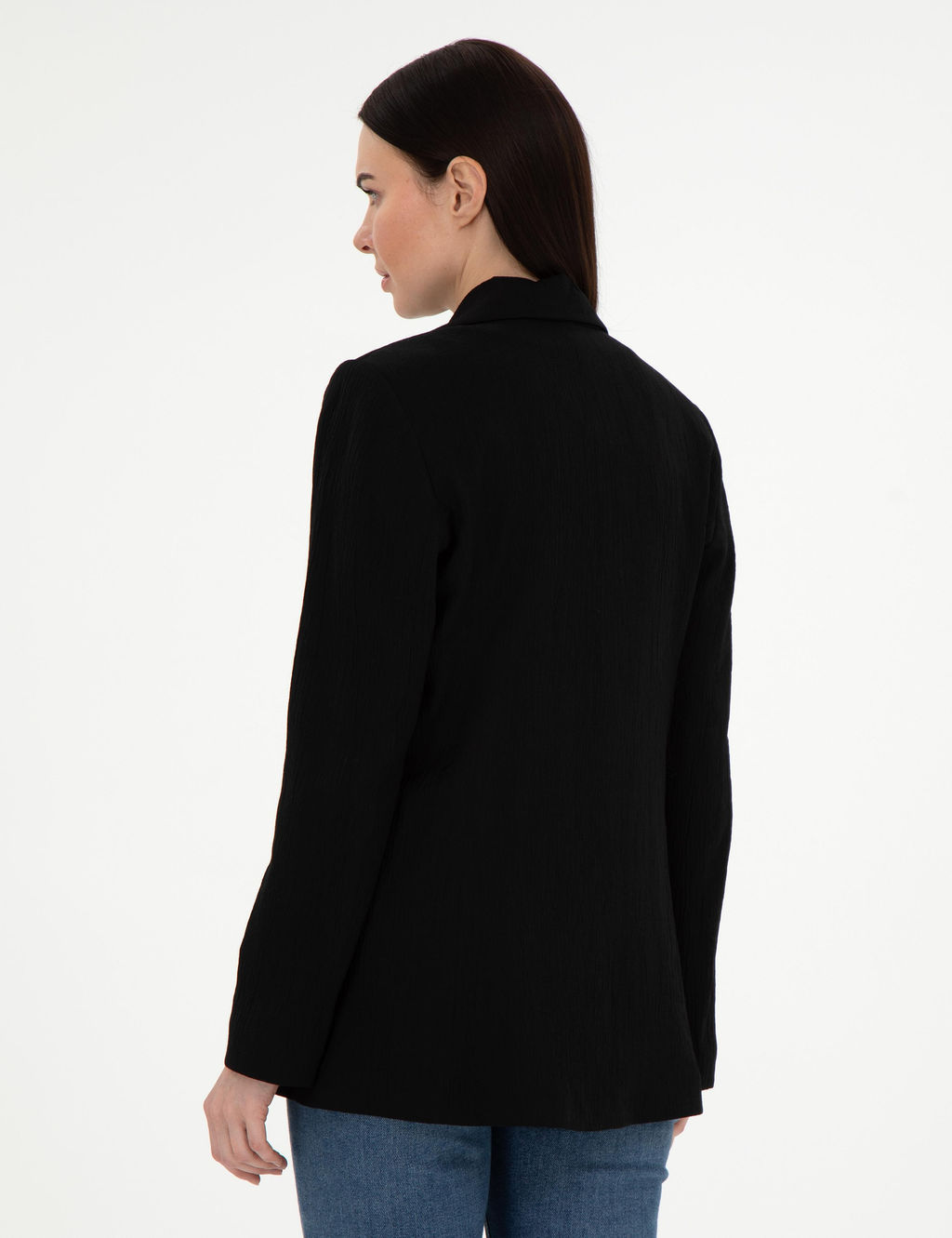 Siyah Regular Fit Ceket