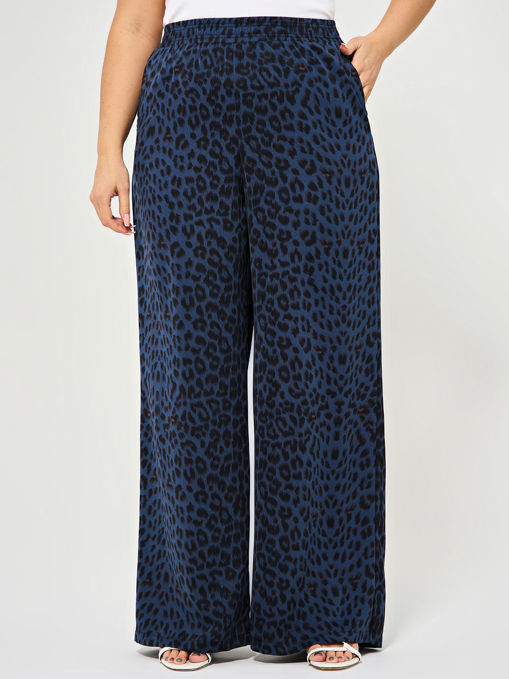 Брюки 0259-1 синий топаз