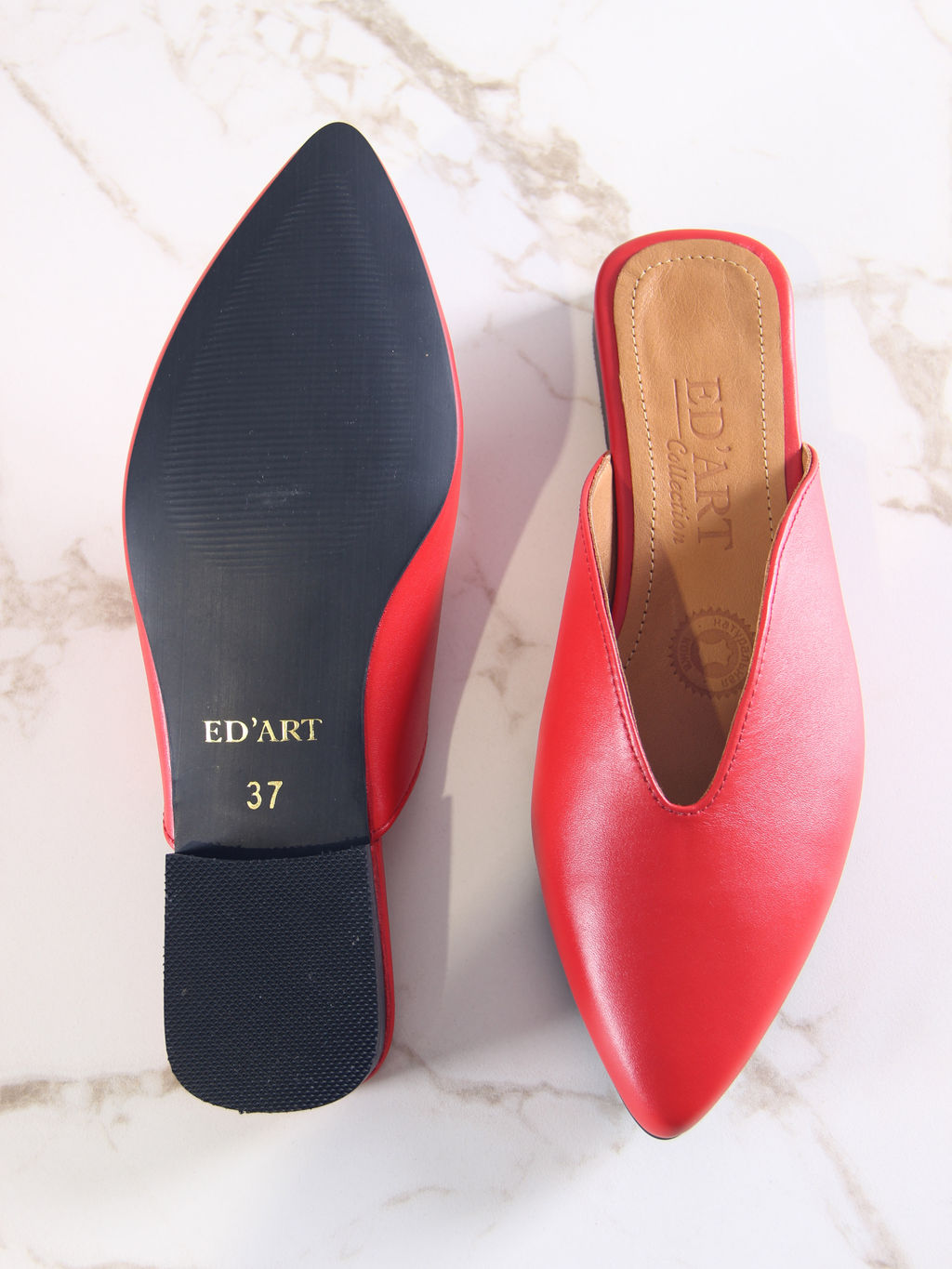 Мюли 1001.34104bl.Красный