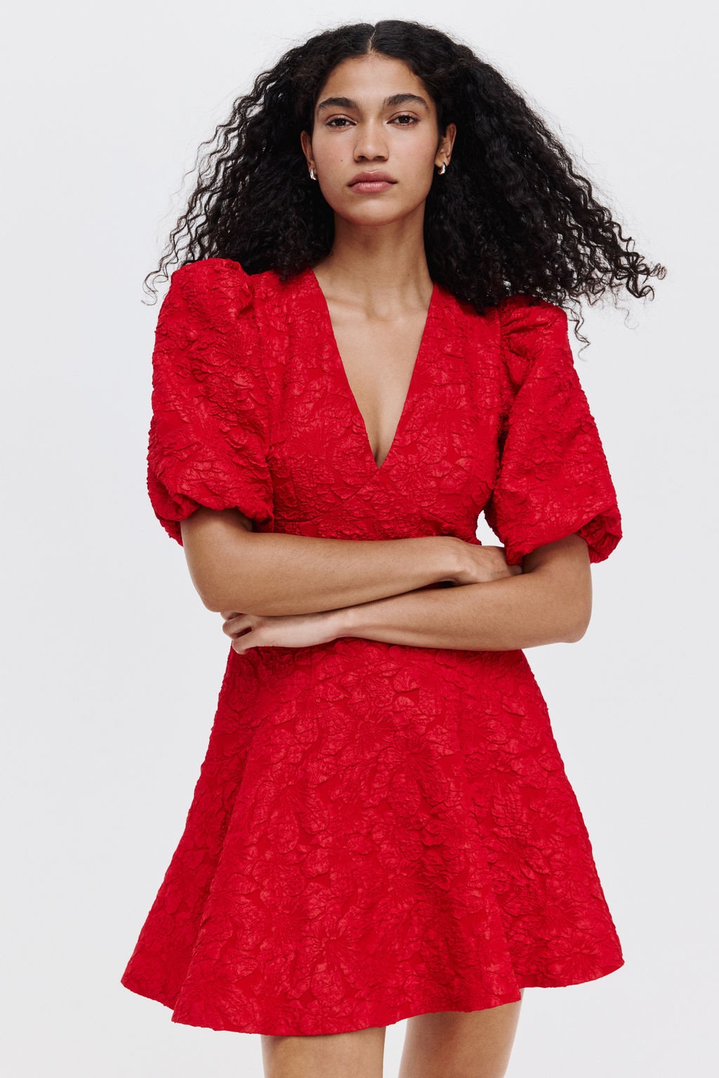 Vestido con manga puffy - H&m фото 6
