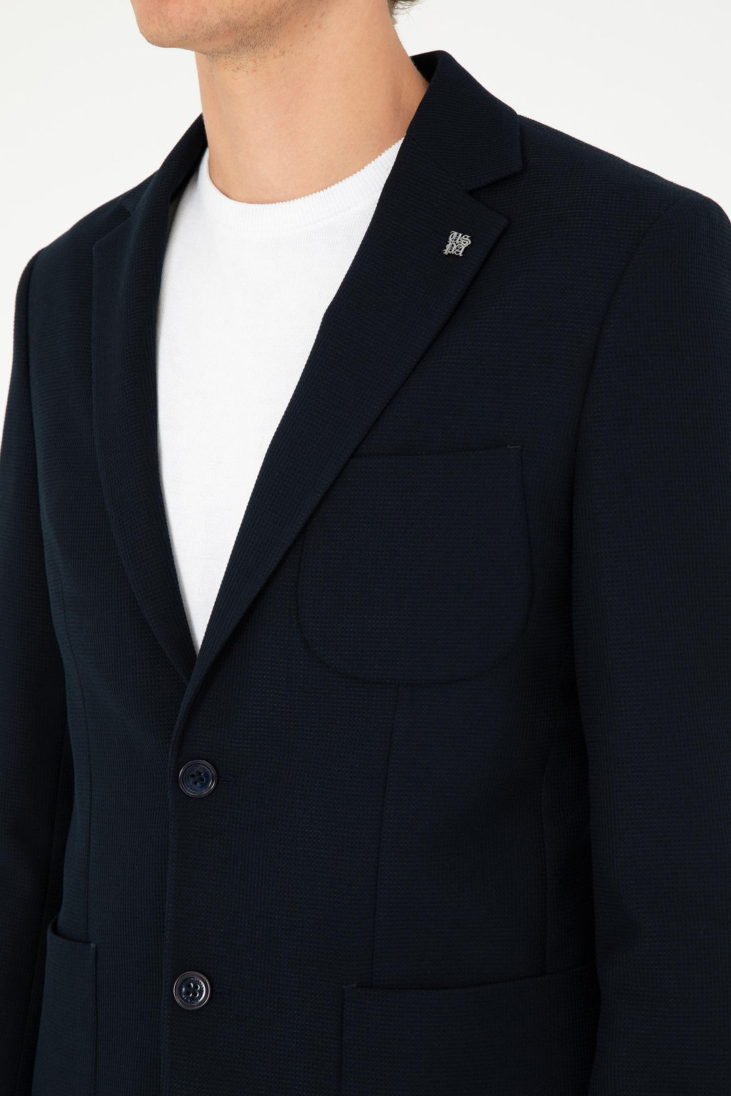 Мужская темно-синяя куртка - U.s. polo assn фото 7