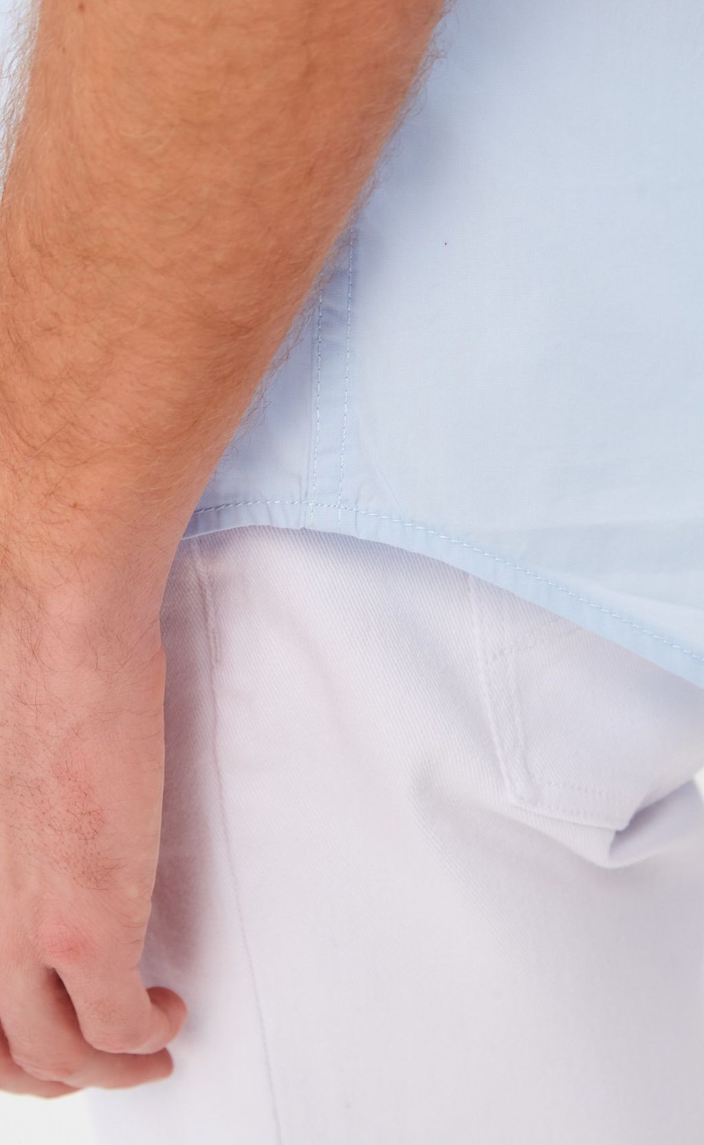 Рубашка к/р F311-0450-1 pale blue - Fine joyce фото 9