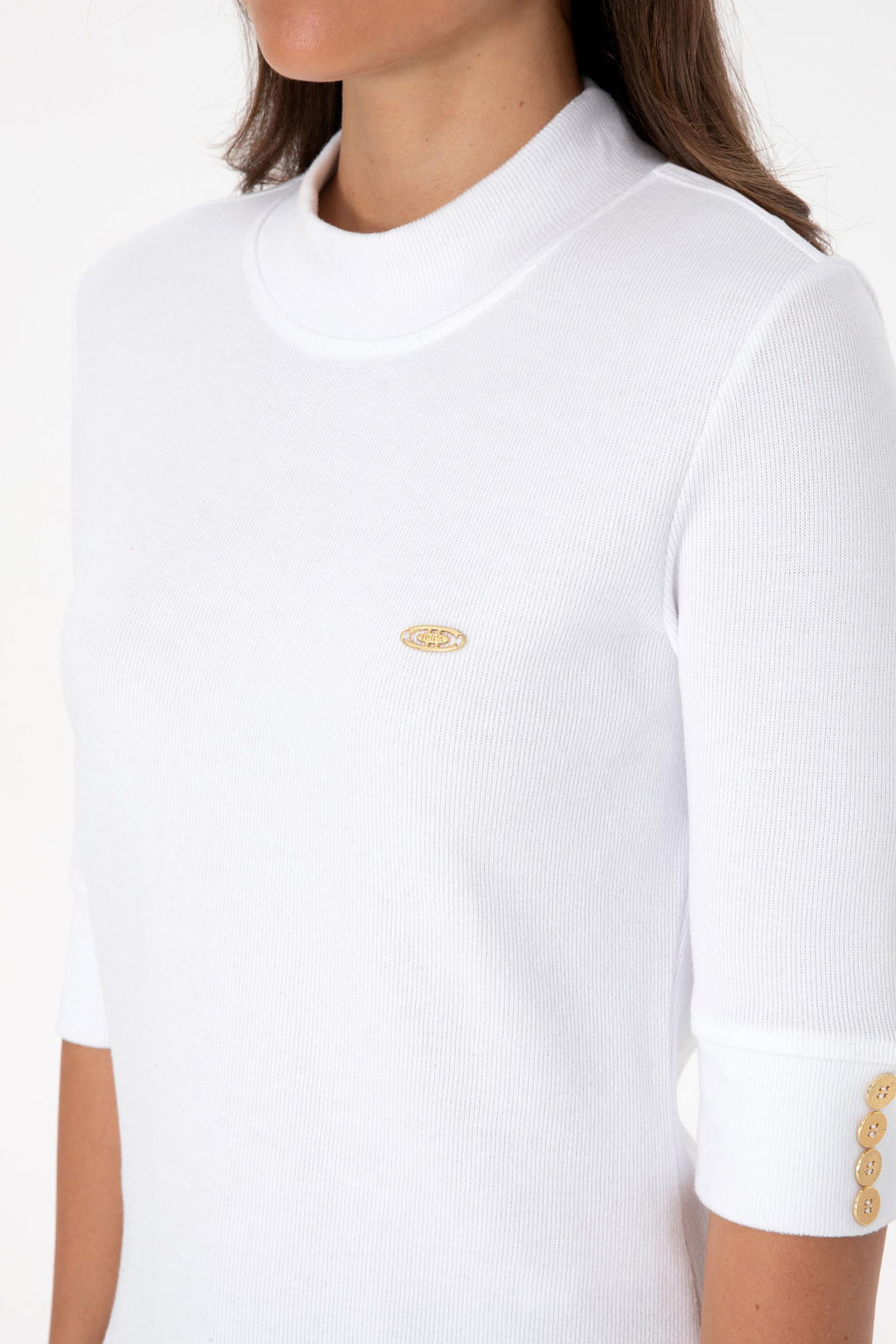 Kad_n Beyaz Sweatshirt Sepette S_rpriz _ndirim - U.s. polo assn фото 7