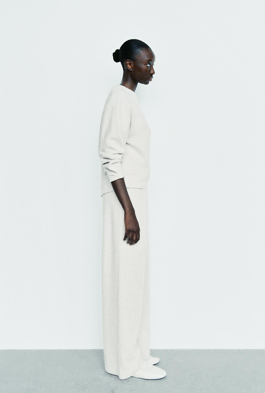 SOFT STRAIGHT-LEG TROUSERS - Zara фото 17