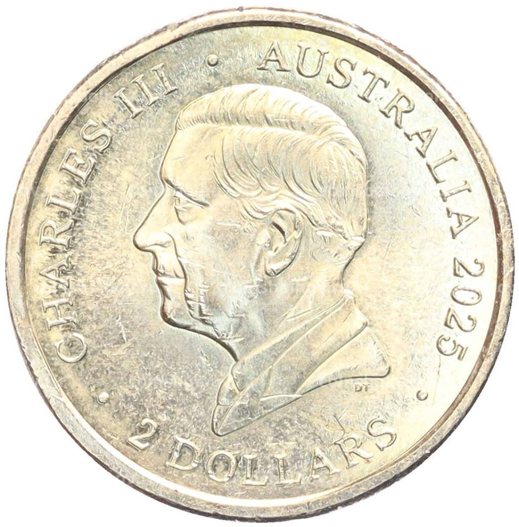 Монета 2 доллара 2025 года Австралия Книга рецептов детских тортов на день рождения  торт Hickory Dickory Watch