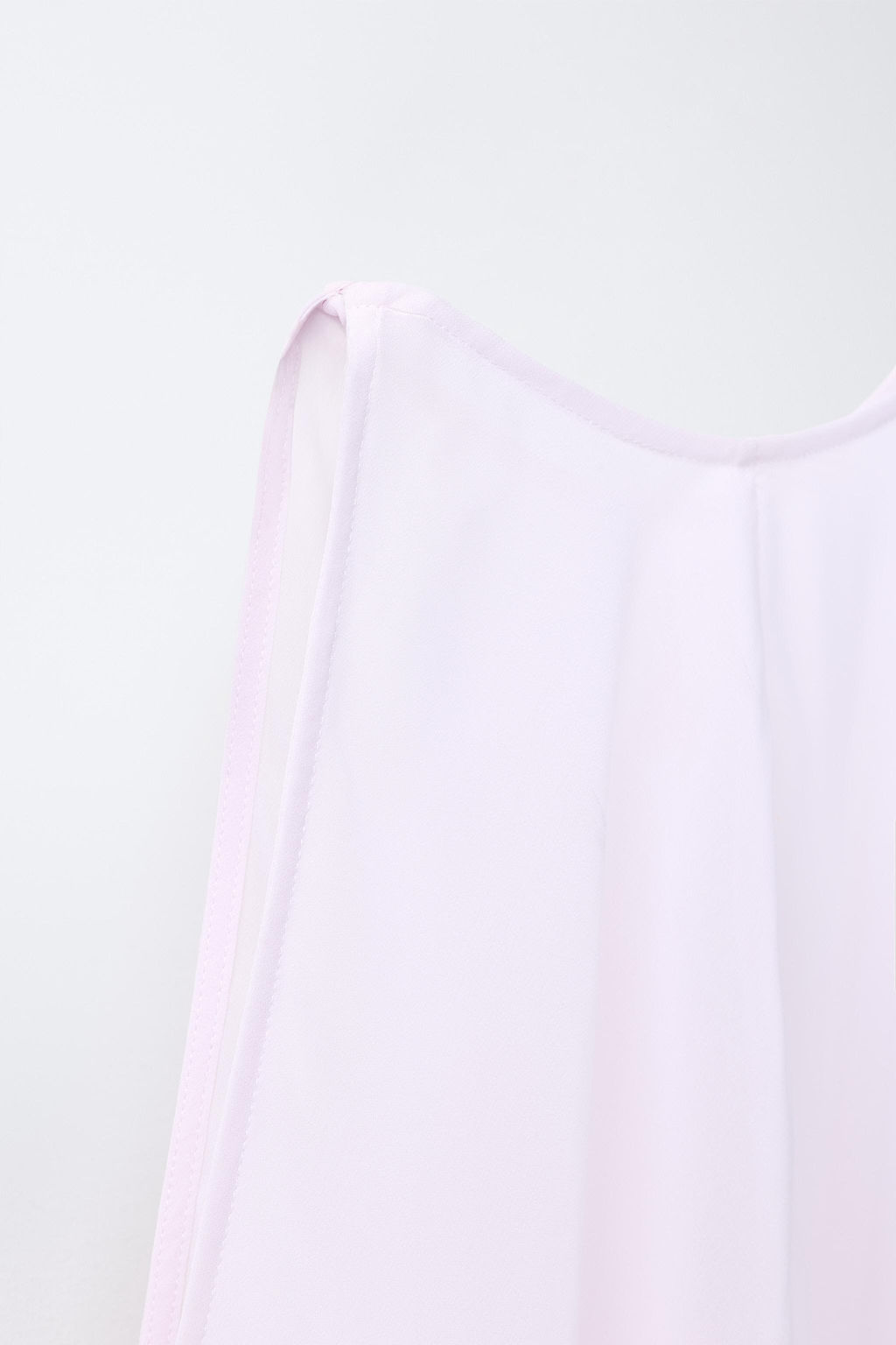 CAPA GASA ASIM?TRICA / Rosa claro - Zara фото 4