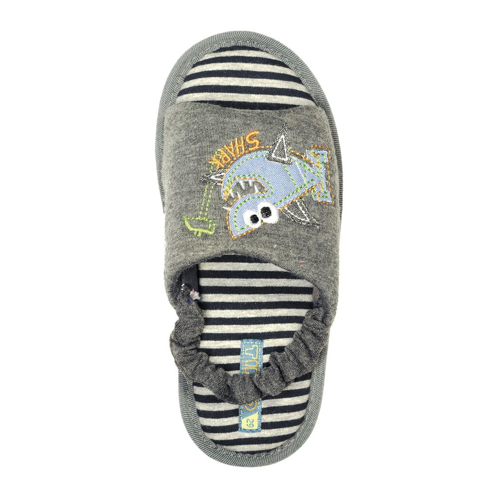 Тапочки комнатные Tingo для мальчика - Соль&перец фото 2