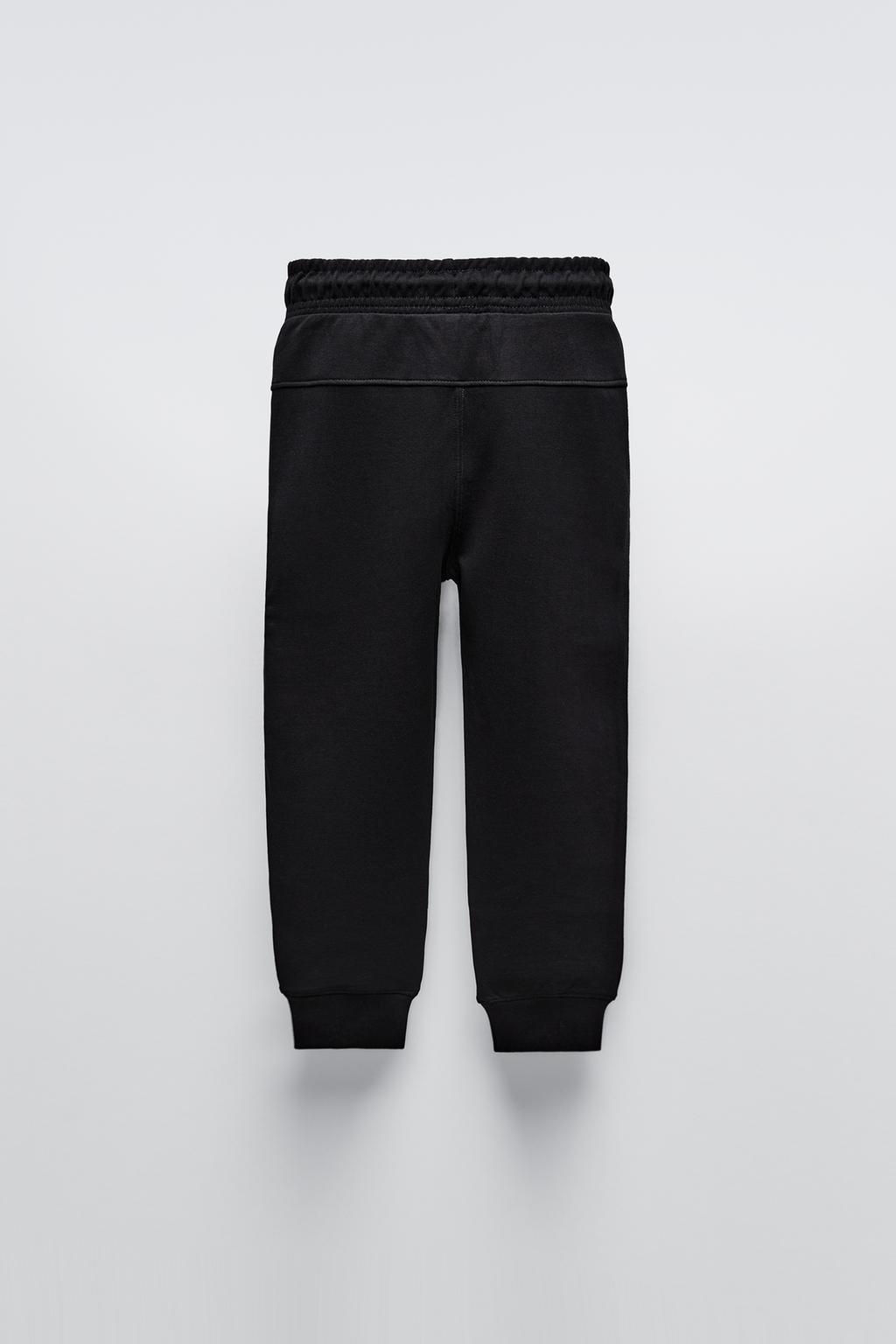 SPORTY TROUSERS WITH TEXTURED DETAIL - Zara фото 9