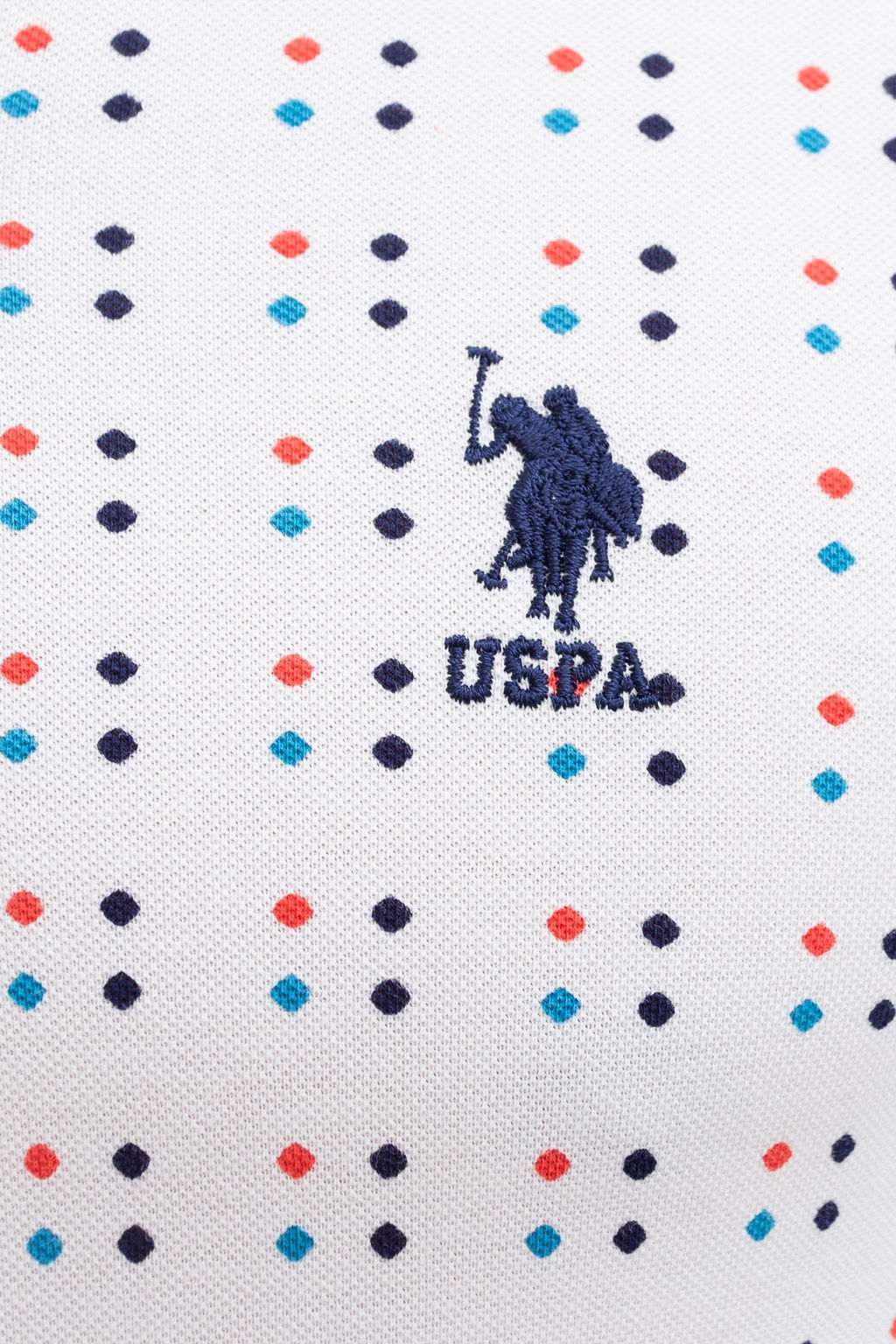 Мужская белая футболка Неожиданная скидка в корзине - U.s. polo assn фото 5