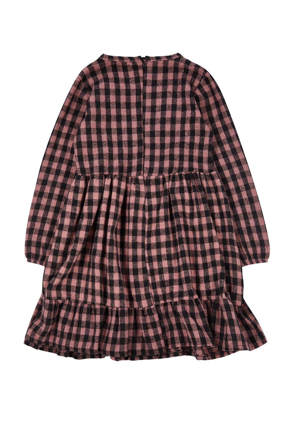 K?rm?z? K?z Cocuk Ekose / Kareli Regular Dokuma Elbise TKDAW25EL00004 - Trendyolmilla фото 11