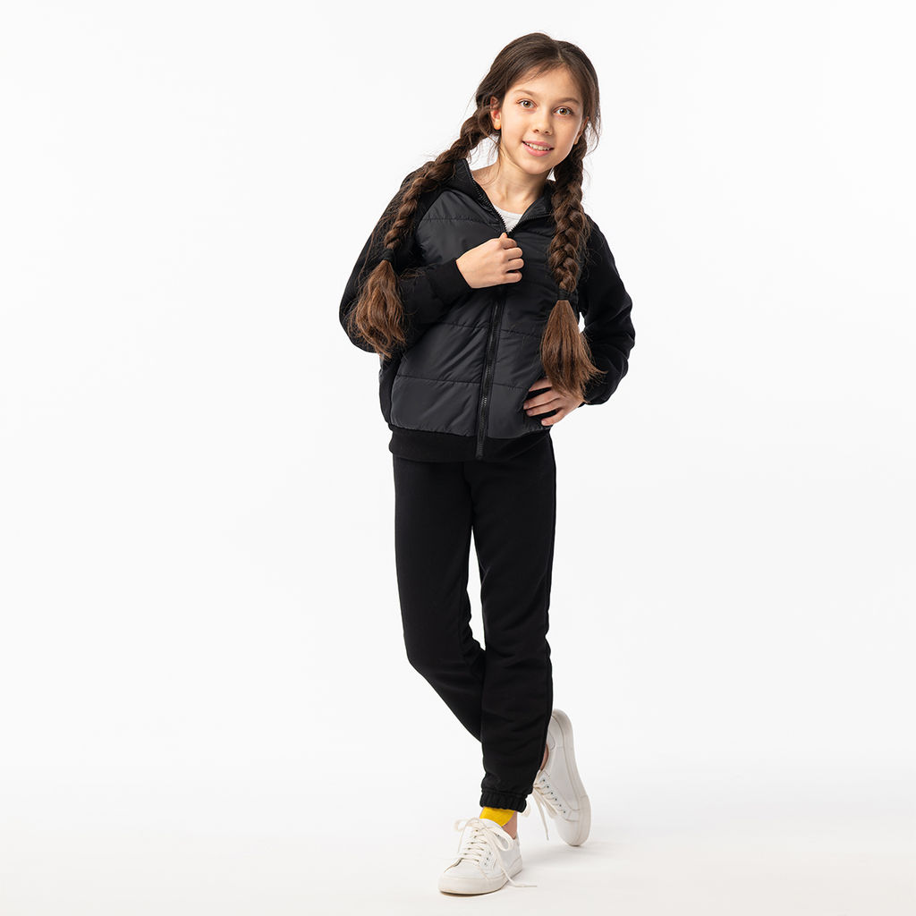 RODOS Спортивный костюм для девочки демисезон М-286 Чёрный