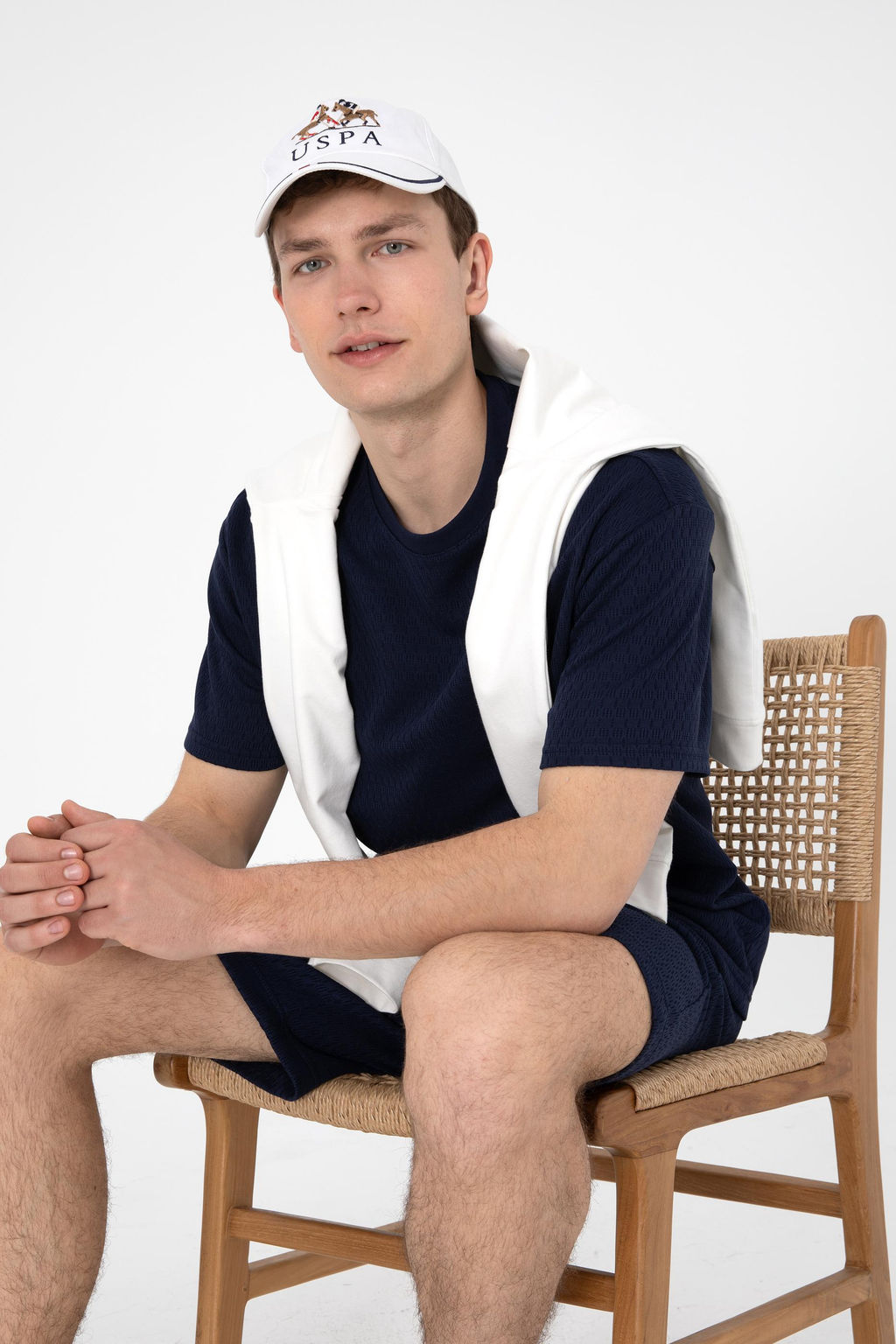 Erkek Comfort Fit Bisiklet Yaka Lacivert Ti__rt Sepette S_rpriz _ndirim - U.s. polo assn фото 3