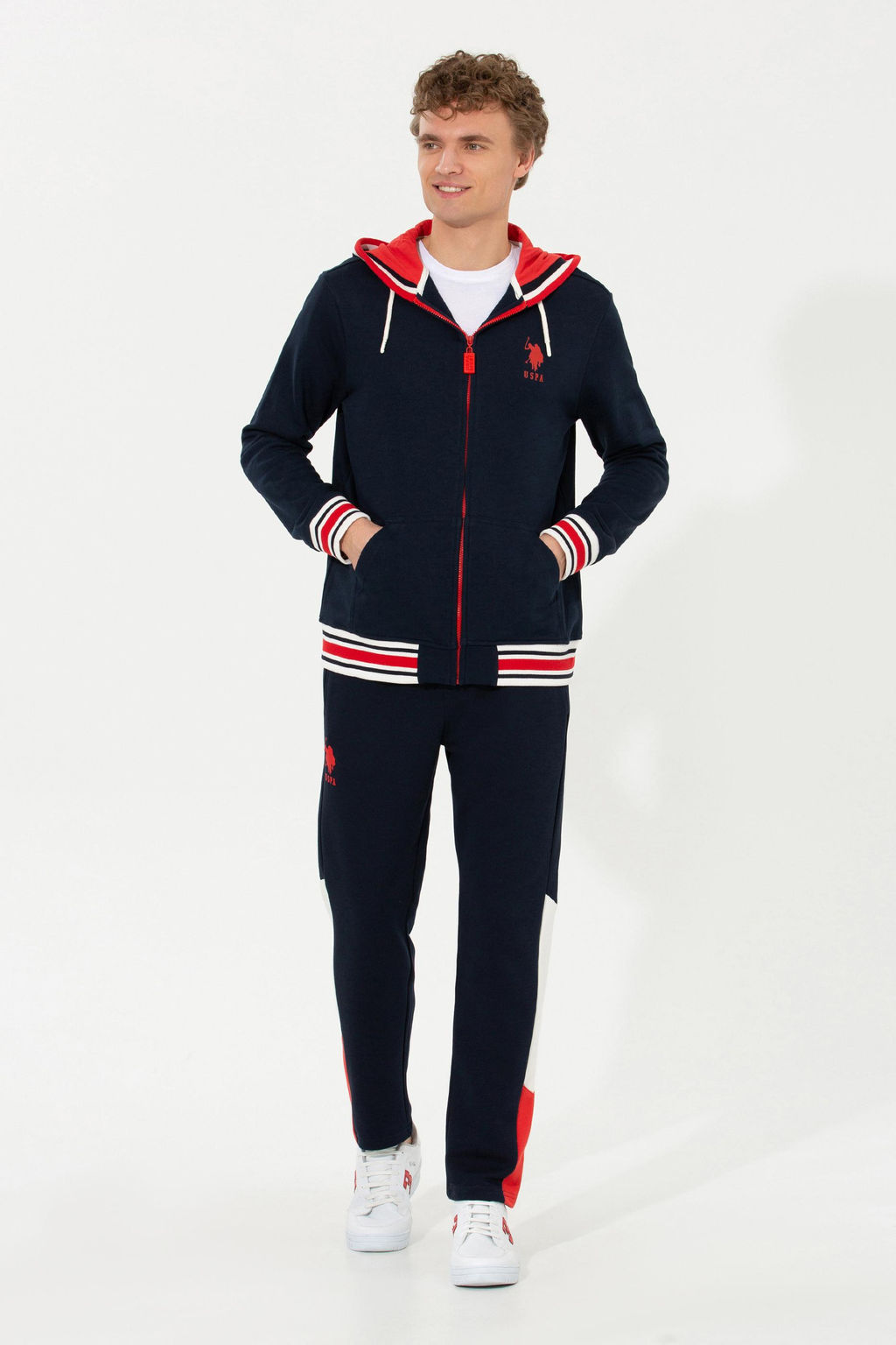 U. S. Polo Assn / Мужские темно-синие вязаные брюки - U.s. polo assn фото 9