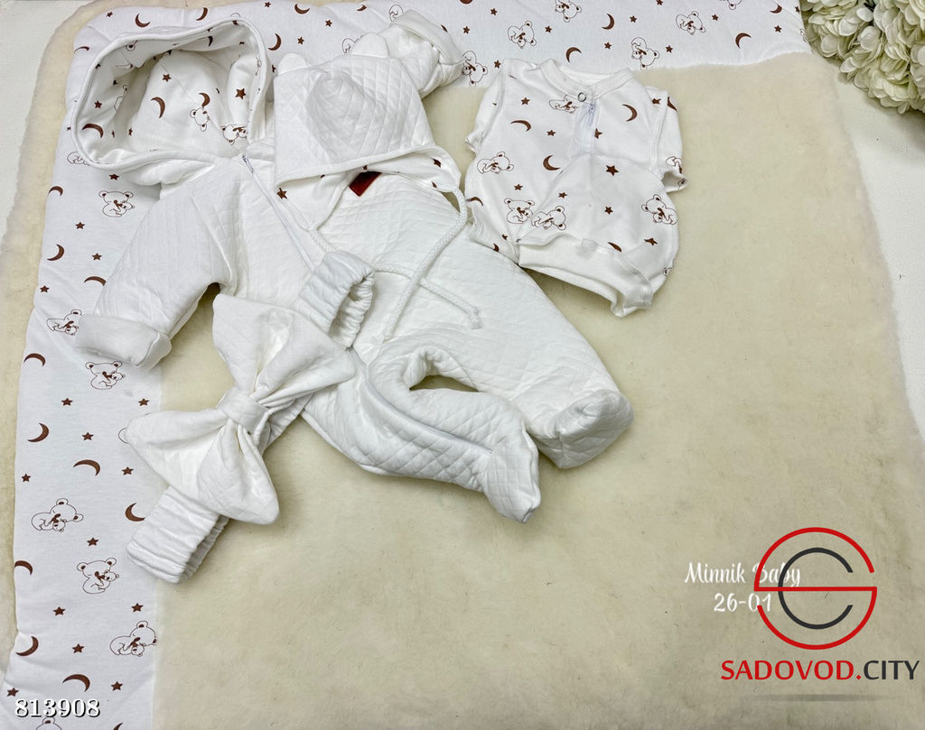 Конверт из капитона на овчине - Bruno фото 6