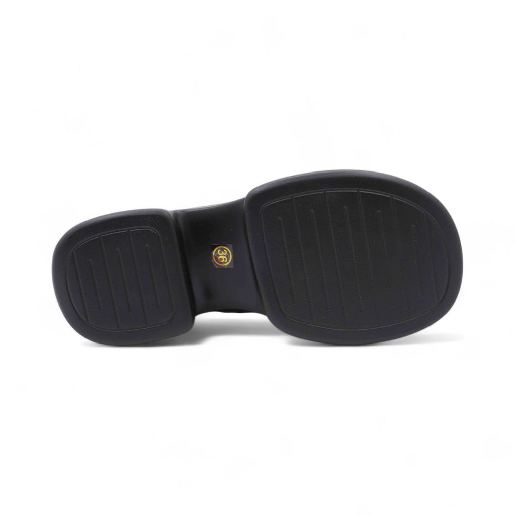 Лоферы женские YS2222-1 черные - Sport фото 3