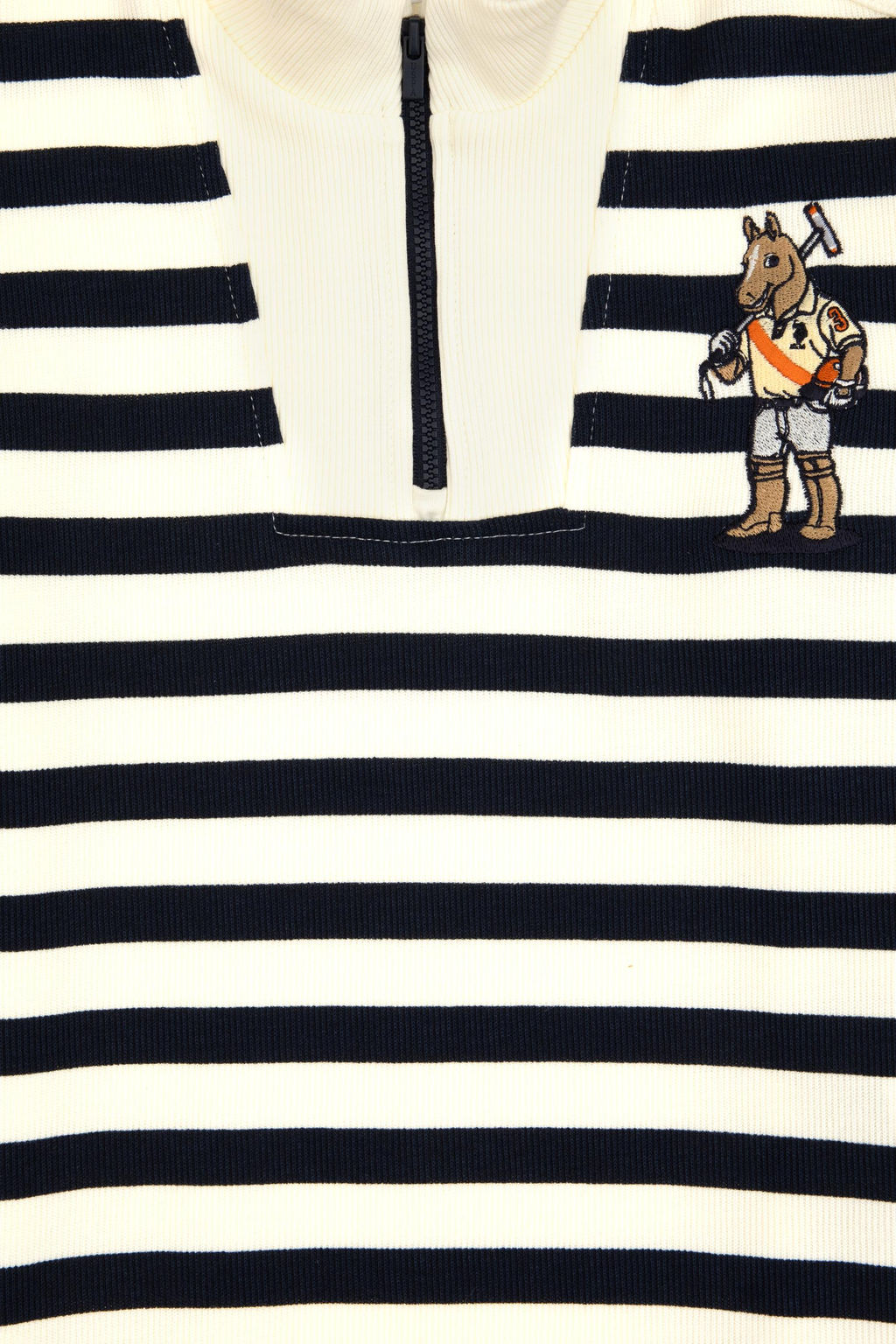 Erkek _ocuk Lacivert Yarm Fermuarl_ Sweatshirt - U.s. polo assn фото 4