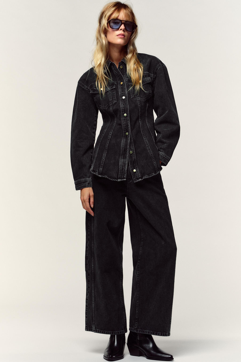 Z1975 HIGH-WAIST CULOTTES JEANS