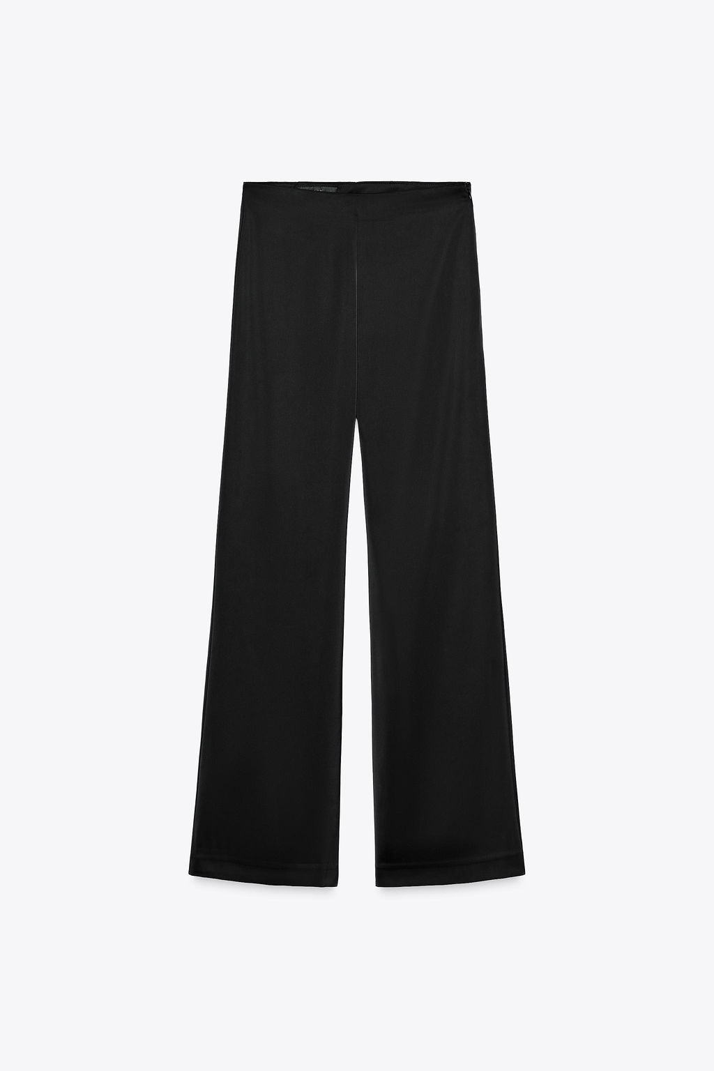 HIGH-WAIST SATIN TROUSERS - Zara фото 5