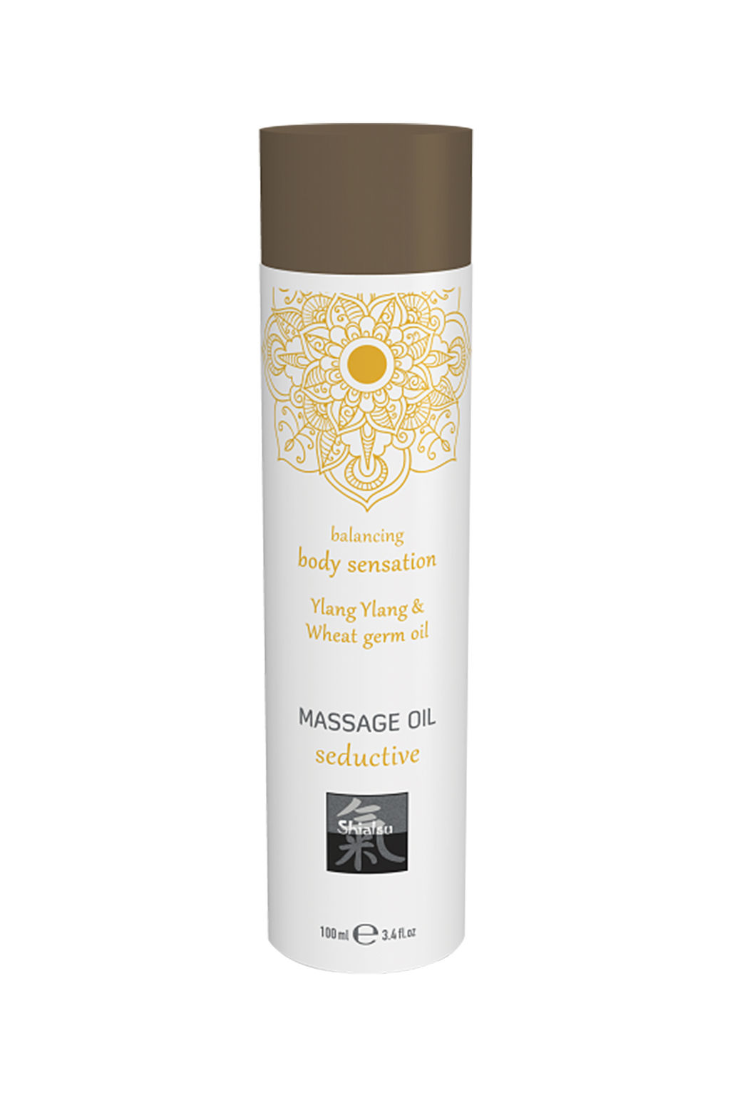 Массажное масло seductive - Иланг иланг и масло зародышей пшеницы, 100 мл. - Hot фото 2