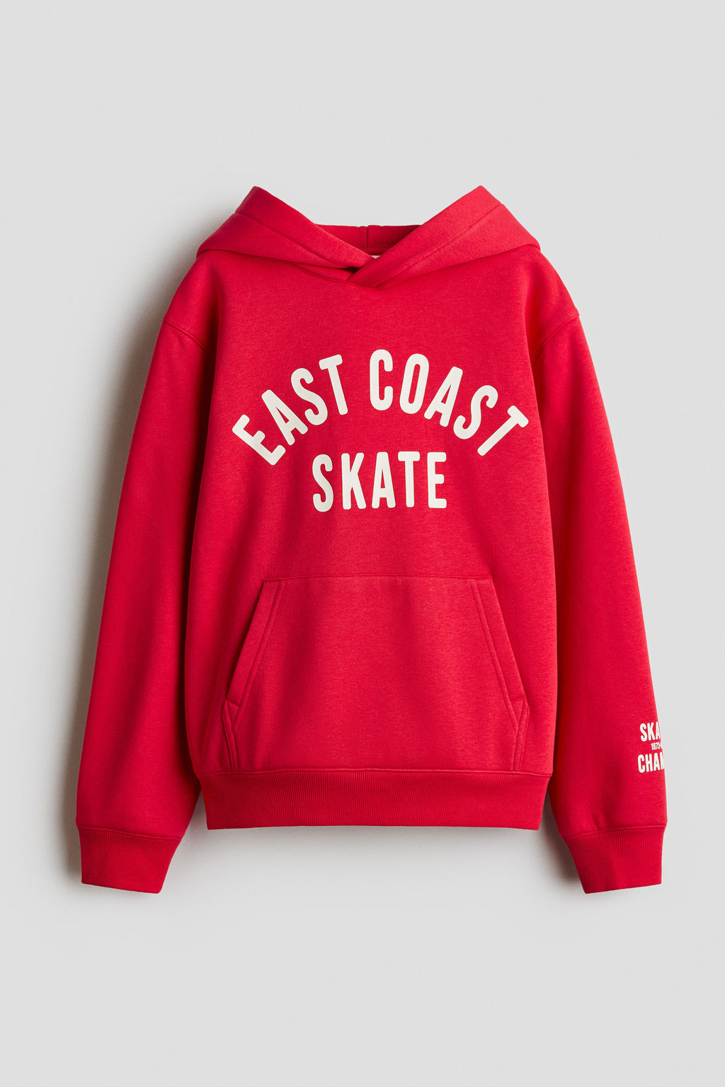 Sudadera con motivo estampado e interior cepillado