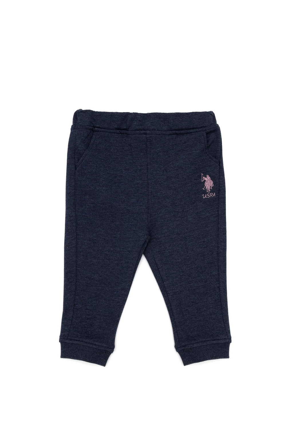 Темно-синие спортивные штаны для девочек - U.s. polo assn фото 4